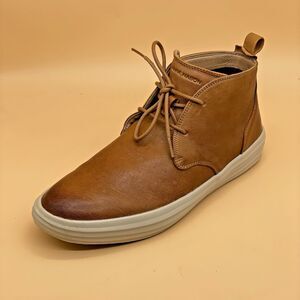 Mark Nason Los Angeles High Top Leather Sneakers Men’s 11.5 Cognac Shogun Street
